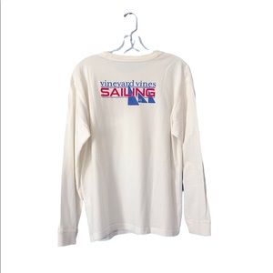Vineyard Vines White Sailing T-Shirt
